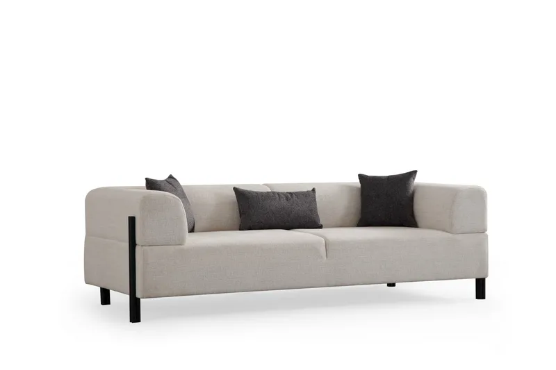 Gio 3-personers Sofa, Hvid