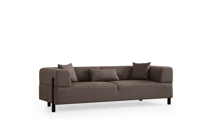 Gio 3-personers Sofa, Brun