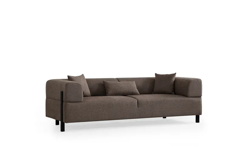 Gio 3-personers Sofa, Brun