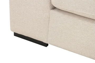 Grande 5-personers Sofa med Chaiselong Højre - Beige Stof - Møbler - Sofaer - Sofa med chaiselong