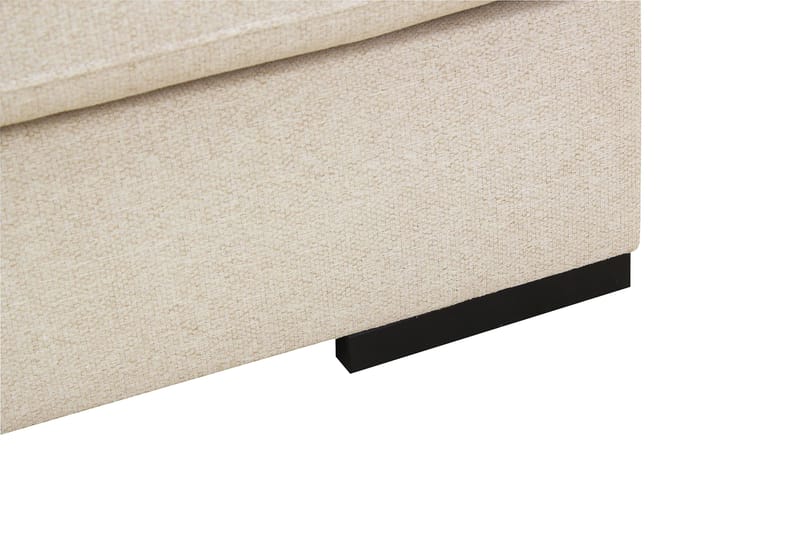Grande 5-personers U-Sofa med Divan Højre - Beige Stof - Møbler - Sofaer - U Sofa
