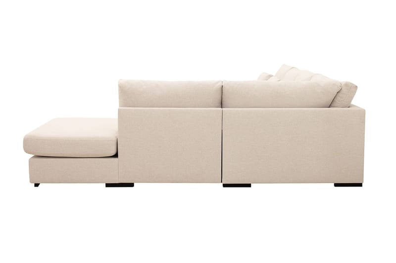 Grande 5-personers U-Sofa med Divan Venstre - Beige Stof - Møbler - Sofaer - U Sofa