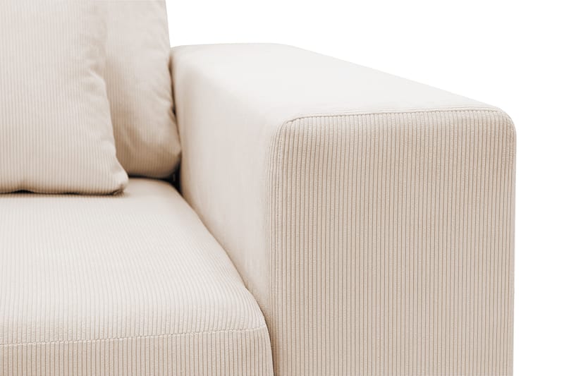 Grande 5-personers Sofa med Chaiselong Venstre - Beige Manchester - Møbler - Sofaer - Sofa med chaiselong