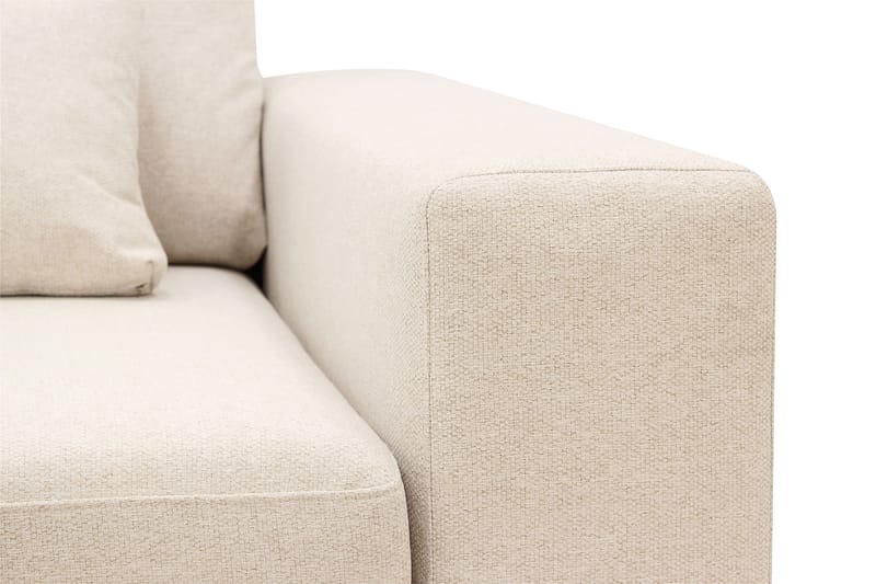 Grande 5-personers Sofa med Chaiselong Venstre - Beige Stof - Møbler - Sofaer - Sofa med chaiselong