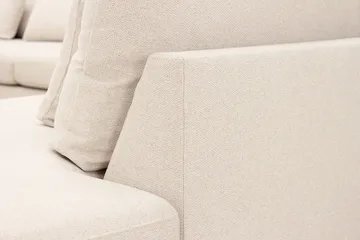 Grande 5-personers Sofa med Chaiselong Højre - Beige Stof - Møbler - Sofaer - Sofa med chaiselong