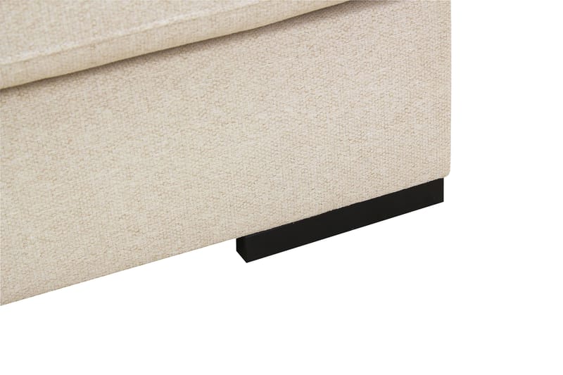 Grande 6-personers U-Sofa med Divan Højre - Beige Stof - Møbler - Sofaer - U Sofa