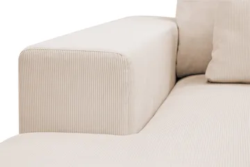 Grande Stor 7-personers U-Sofa med Divan Venstre - Beige Manchester - Møbler - Sofaer - Modulsofaer - Komplet modulsofa