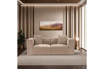 Gregor Sofa 2-personers - Cappuccino - Møbler - Sofaer - 2 personers sofa