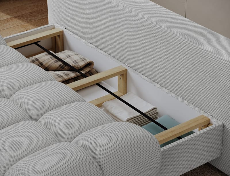 Guavio 2-personers Bubblig sovesofa med opbevaring - Calmora 03 - Møbler - Sofaer - Sovesofaer