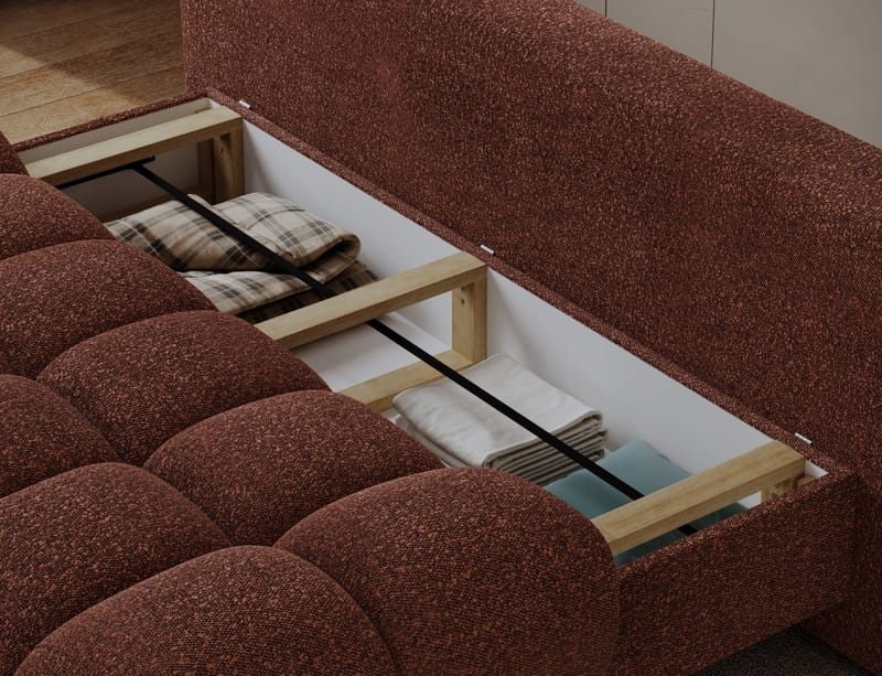 Guavio 2-personers Bubblig sovesofa med opbevaring - Jaffray 30 - Møbler - Sofaer - Sovesofaer