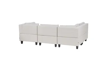 Hörnsoffa Beige, Black - Møbler - Sofaer - Modulsofaer - Komplet modulsofa