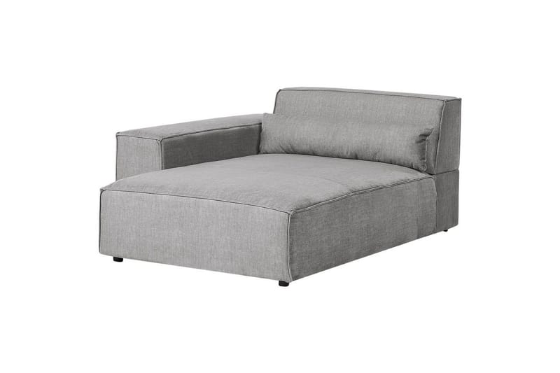 Hörnsoffa Beliani Hellnar Beige, Högervänd NO_BRAND Grey Left-faced - Møbler - Sofaer - Sofagrupper