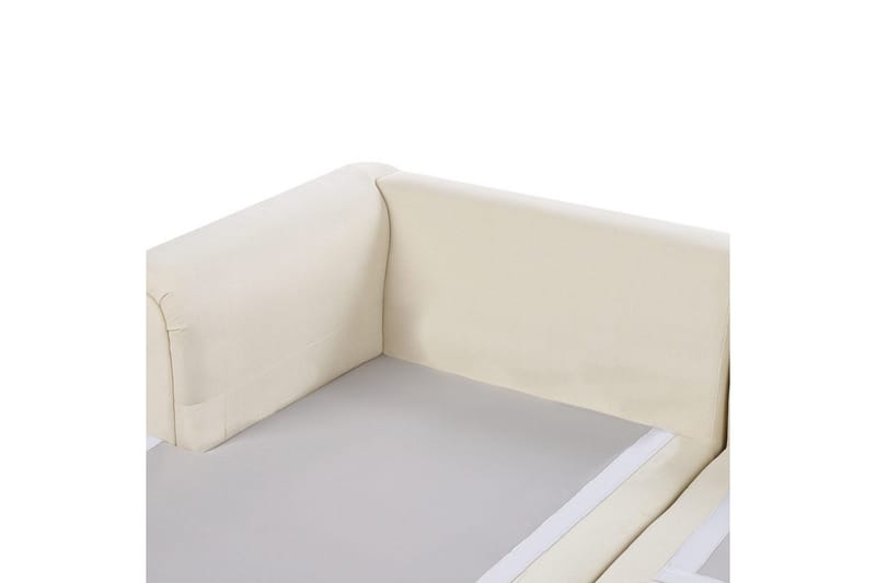 Hörnsoffa Beliani Kohlo Högervänd Beige - Møbler - Sofaer - Sofagrupper