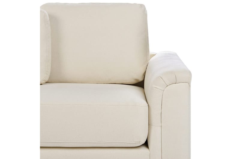 Hörnsoffa Beliani Kohlo Högervänd Beige - Møbler - Sofaer - Sofagrupper