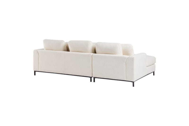 Hörnsoffa Beliani Oslo Högervänd Left-faced - Møbler - Sofaer - Sofa med chaiselong