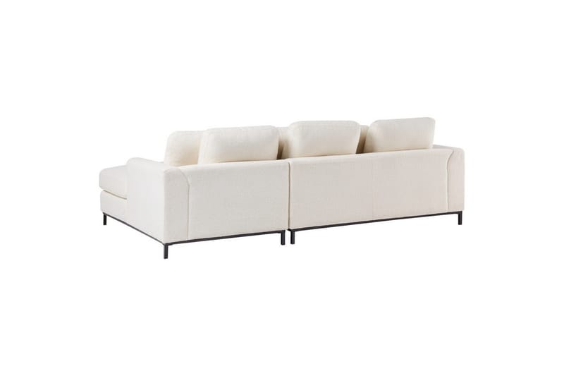 Hörnsoffa Beliani Oslo Högervänd Right-faced - Møbler - Sofaer - Sofa med chaiselong