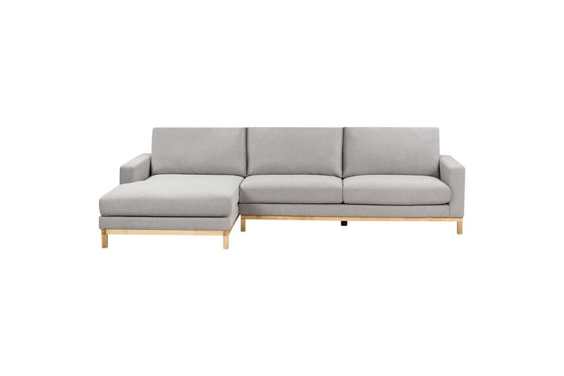 Hörnsoffa Beliani Siggard Beige, ljust trä Graphite grey||Light colored wood VALUE_MISSING_4, undefined