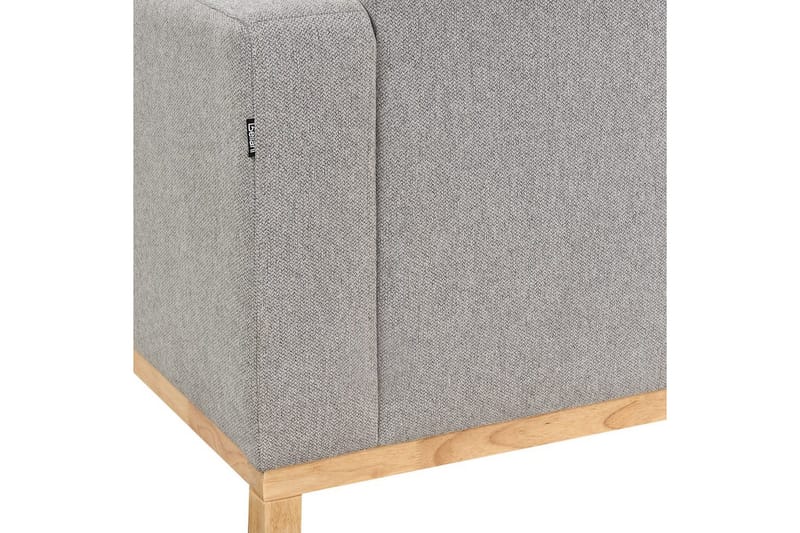 Hörnsoffa Beliani Siggard Beige, ljust trä Graphite grey||Light colored wood VALUE_MISSING_4 - Møbler - Sofaer - Sofagrupper