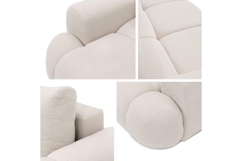 Handu Sovesofa 3-personers - Grå/Beige - Møbler - Sofaer - Sovesofaer