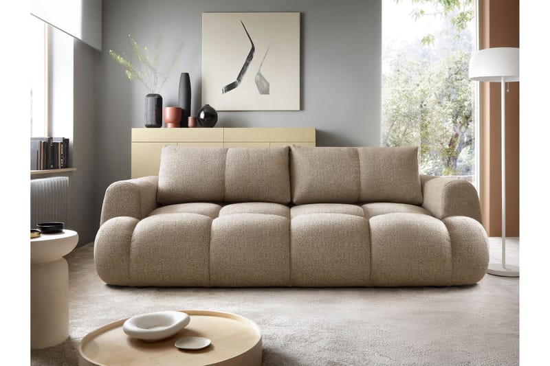 Handu Sovesofa 3-personers - Brun - Møbler - Sofaer - Sovesofaer