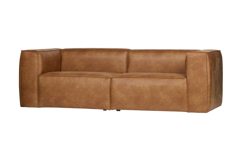Harlow 3,5-pers Sofa - Cognac - Lædersofaer - 3 personers sofa
