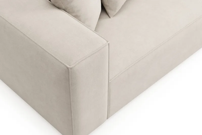 Havana lav 3-personers sofa med vendbar chaiselong - Beige - Møbler - Sofaer - Sofa med chaiselong