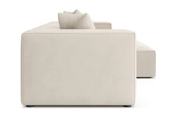 Havana lav 3-personers sofa med vendbar chaiselong - Beige - Møbler - Sofaer - Sofa med chaiselong