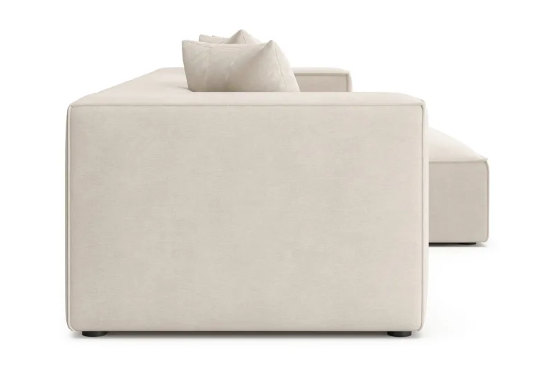 Havana lav 3-personers sofa med vendbar chaiselong - Beige - Møbler - Sofaer - Sofa med chaiselong