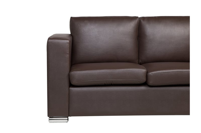 Helsinki Sofa 2-4 sæder - Brun - 2 personers sofa