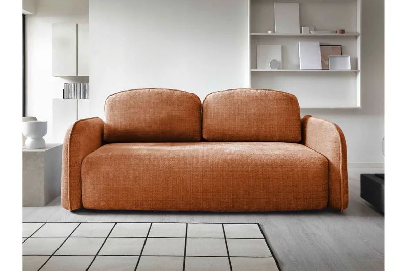 Hemanti Sovesofa 2-Personers - Beige/Grå - Møbler - Sofaer - Sovesofaer