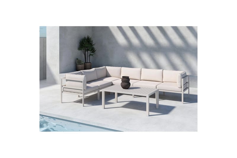 Hjørnesektion 3+3 Copacabana, Beige