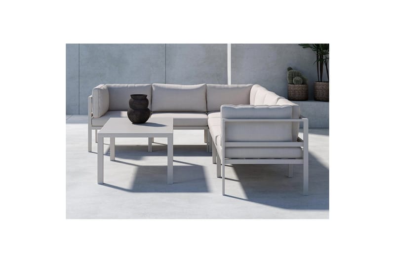 Hjørnesektion 3+3 Copacabana - Beige - Møbler - Sofaer - Sofagrupper