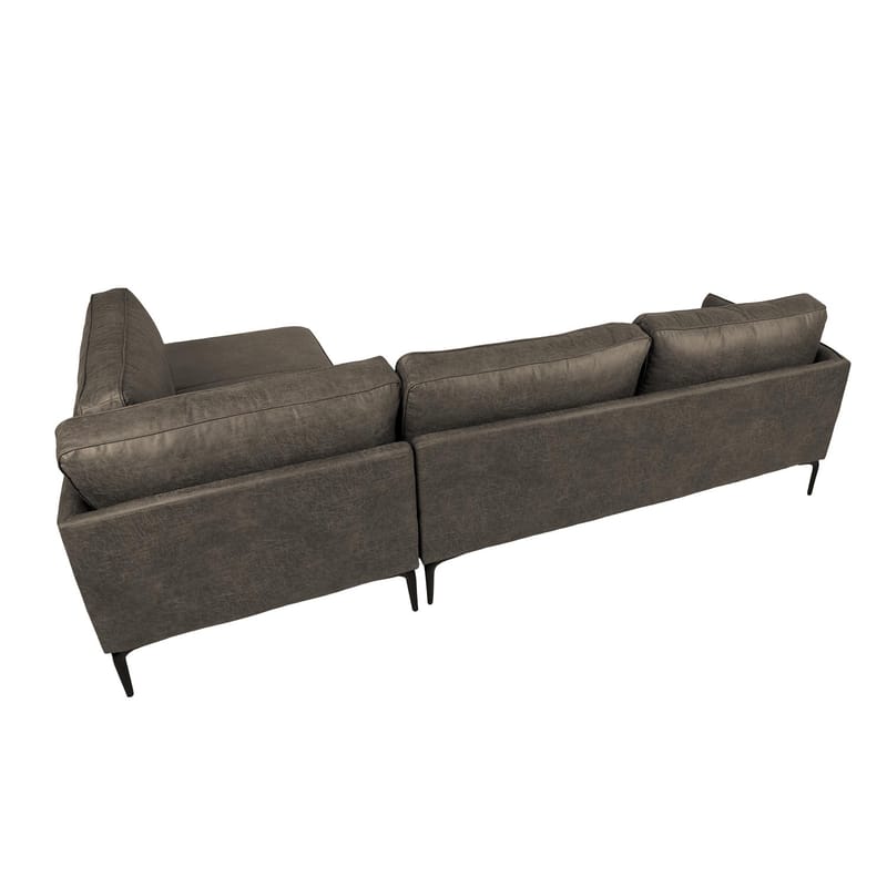 Hjørnesofa Åsberg Højre - mørk olivengrøn - Møbler - Sofaer - Hjørnesofa