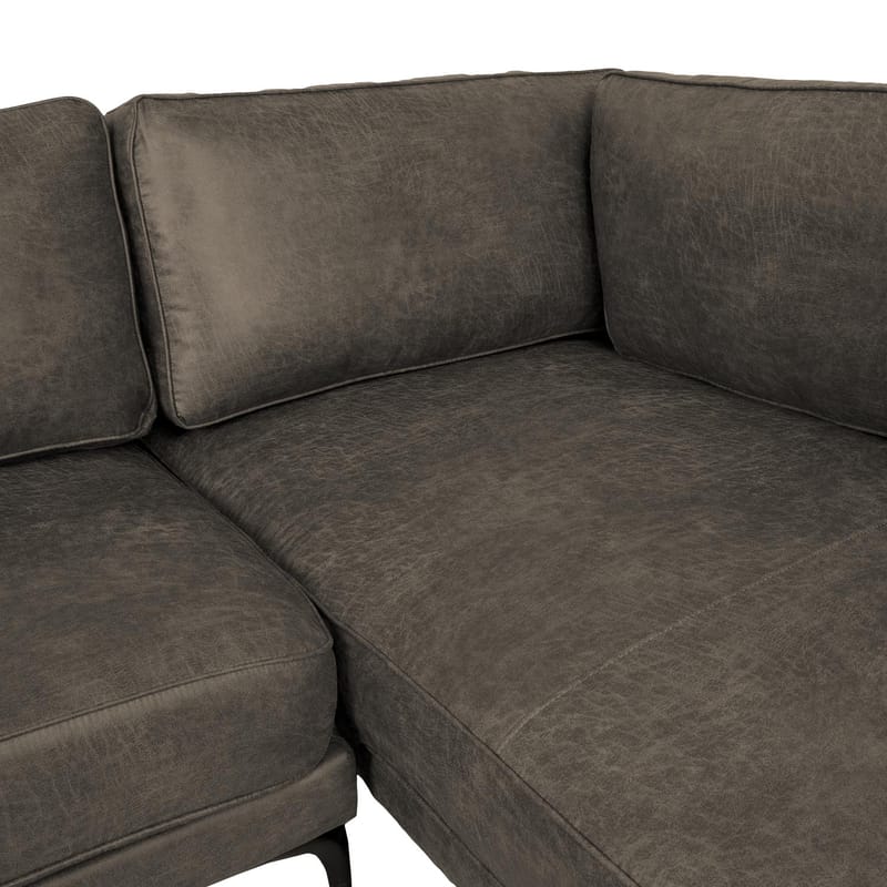 Hjørnesofa Åsberg Højre - mørk olivengrøn - Møbler - Sofaer - Hjørnesofa