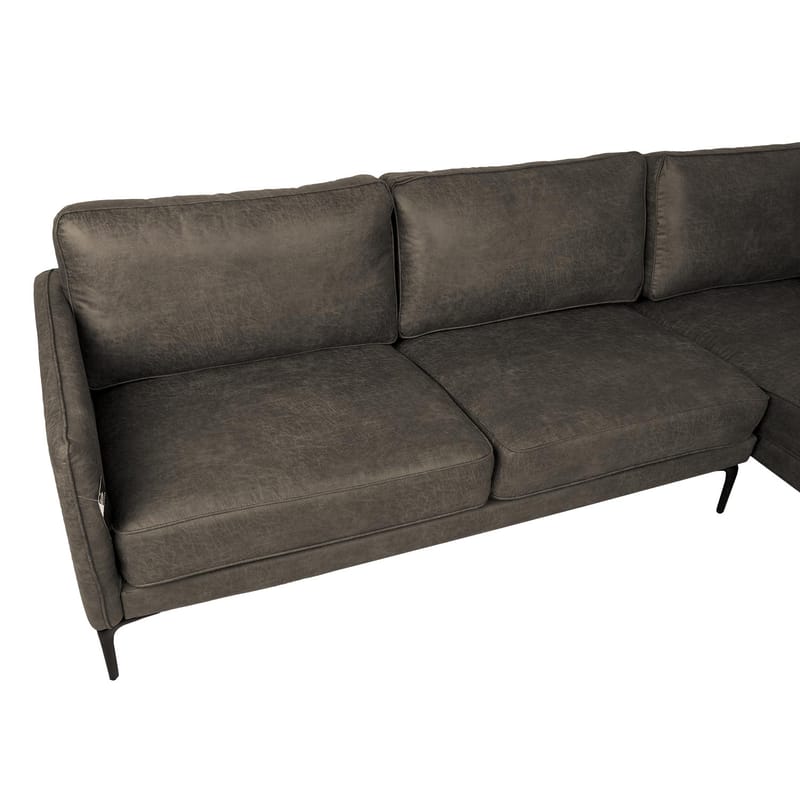 Hjørnesofa Åsberg Højre - mørk olivengrøn - Møbler - Sofaer - Hjørnesofa