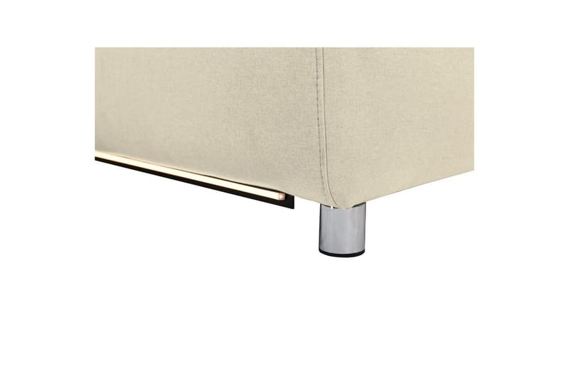 Hjørnesofa 3-personers Pareli Hvid, Søndagsstof, Højre manuel liggestol - Hvid, Søndagsstof, Højre manuel liggestol - Møbler - Sofaer - Recliner sofaer