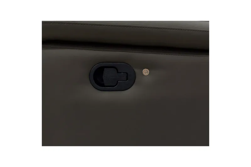 Hjørnesofa 3-personers Pareli Brun, Læder/PU, Venstre Manuel Tilbagelæner - Brun, Læder/PU, Venstre Manuel Tilbagelæner - Møbler - Sofaer - Lædersofaer