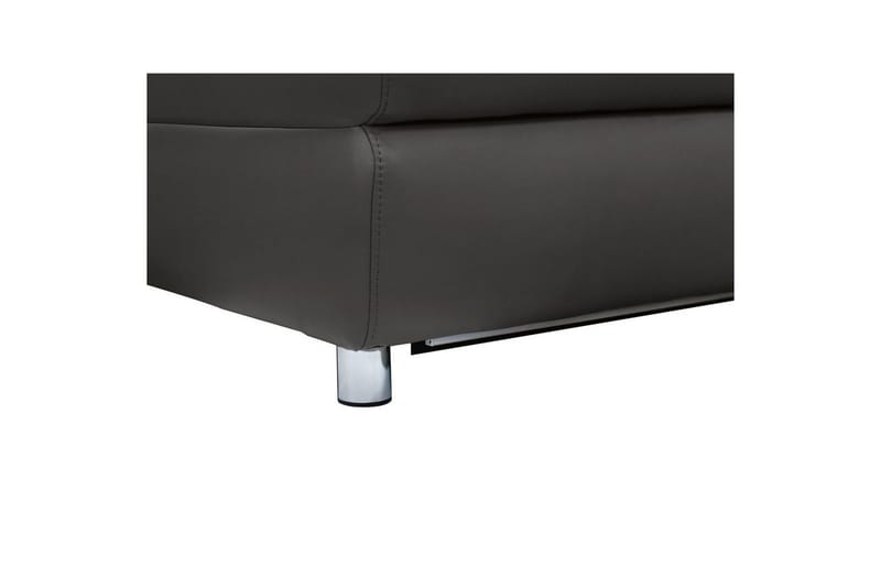 Hjørnesofa 3-personers Pareli Brun, PU, Venstre Elektrisk Tilbagelæner - Brun, PU, Venstre Elektrisk Tilbagelæner - Møbler - Sofaer - Lædersofaer