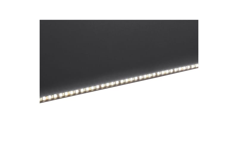 Hjørnesofa 3-personers Rayland Sort, Læder/PU, Højre manuel liggestol - Sort, Læder/PU, Højre manuel liggestol - Møbler - Sofaer - Lædersofaer