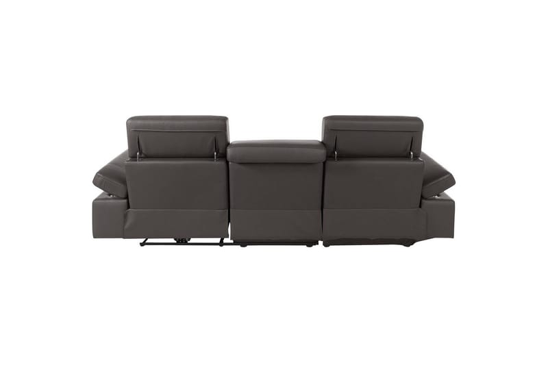 Hjørnesofa 3-personers Rayland Brun, PU, Venstre Manuel Tilbagelæner - Brun, PU, Venstre Manuel Tilbagelæner - Møbler - Sofaer - Lædersofaer