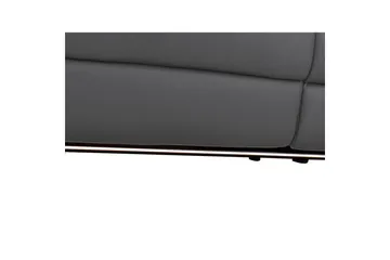 Hjørnesofa 3-personers Pareli Grå, Læder/PU, Højre manuel liggestol - Grå, Læder/PU, Højre manuel liggestol - Møbler - Sofaer - Lædersofaer
