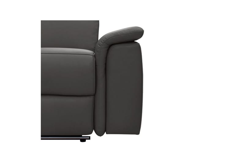 Hjørnesofa 3-personers Pareli Brun, PU, Venstre Elektrisk Tilbagelæner - Brun, PU, Venstre Elektrisk Tilbagelæner - Møbler - Sofaer - Lædersofaer