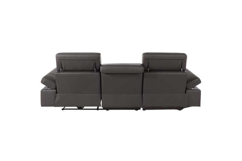 Hjørnesofa 3-personers Rayland Brun, Læder/PU, Venstre Elektrisk Tilbagelæner - Brun, Læder/PU, Venstre Elektrisk Tilbagelæner - Møbler - Sofaer - Recliner sofaer