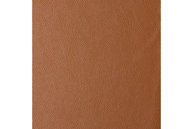 Hj ørnesofa 3-personers Lund Cognac, Læder/PU, Højre manuel liggestol - Cognac, Læder/PU, Højre manuel liggestol - Møbler - Sofaer - Lædersofaer