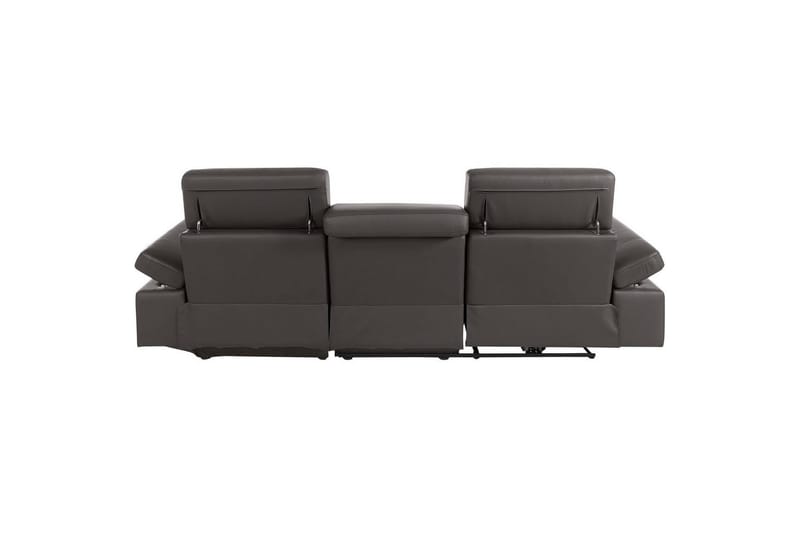 Hjørnesofa 3-personers Rayland Brun, PU, Højre manuel liggestol - Brun, PU, Højre manuel liggestol - Møbler - Sofaer - Recliner sofaer