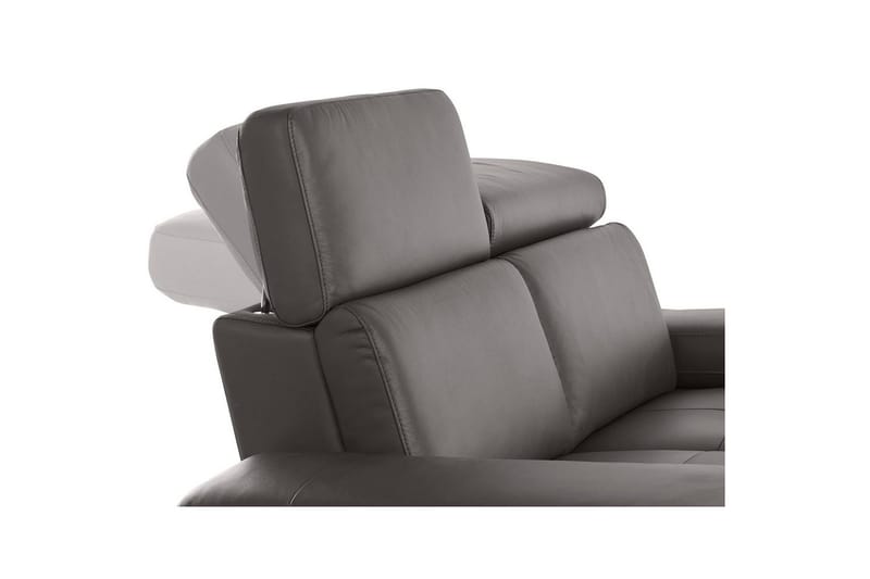 Hjørnesofa 3-personers Rayland Brun, PU, Højre manuel liggestol - Brun, PU, Højre manuel liggestol - Møbler - Sofaer - Recliner sofaer