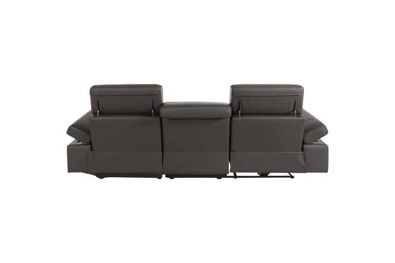 Hjørnesofa 3-personers Rayland Brun, PU, Højre elektrisk liggestol - Brun, PU, Højre elektrisk liggestol - Møbler - Sofaer - Recliner sofaer