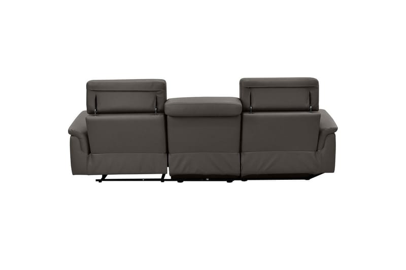 Hjørnesofa 3-personers Pareli Brun, Læder/PU, Venstre Elektrisk Tilbagelæner - Brun, Læder/PU, Venstre Elektrisk Tilbagelæner - Møbler - Sofaer - Recliner sofaer