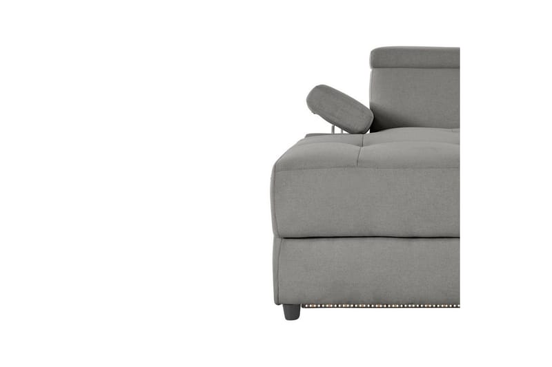 Hjørnesofa 3-personers Rayland Grå, Søndagsstof, Venstre Elektrisk Tilbagelæner - Grå, Søndagsstof, Venstre Elektrisk Tilbagelæner - Møbler - Sofaer - Recliner sofaer