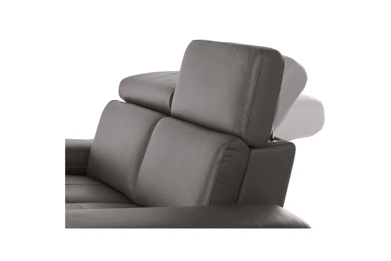 Hjørnesofa 3-personers Rayland Brun, PU, Venstre Elektrisk Tilbagelæner - Brun, PU, Venstre Elektrisk Tilbagelæner - Møbler - Sofaer - Lædersofaer